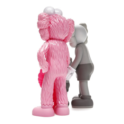 KAWS Family Vinyl Figures Grey/Pink