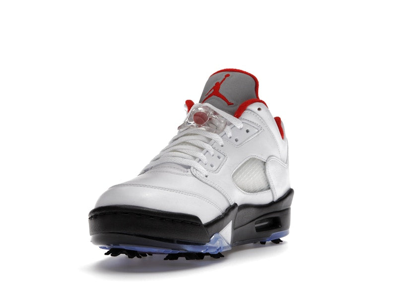 Jordan 5 Retro Low Golf Fire Red (Silver Tongue)