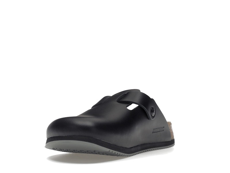 Birkenstock Boston Super Grip Leather Black