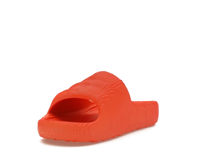 adidas Adilette 22 Slides Orange Core Black