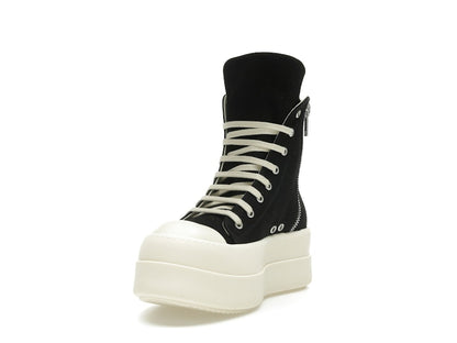 Rick Owens Hollywood DRKSHDW Double Bumper High Black Pearl Milk (Women's)