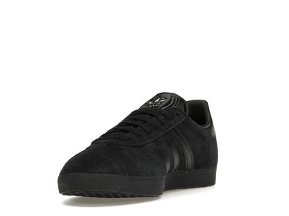 adidas Gazelle All Black Silver Metallic