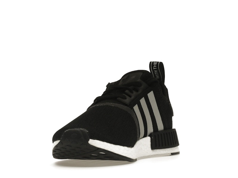 adidas NMD R1 Black Silver Solar Red