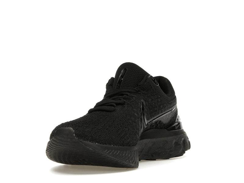Nike React Infinity Run Flyknit 3 Triple Black (Women's)