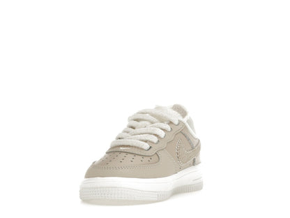 Nike Force 1 Low SE EasyOn Sanddrift Sail Dark Raisin Pale Ivory (PS)