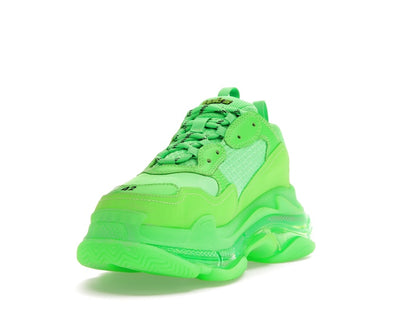 Balenciaga Triple S Neon Green Clear Sole