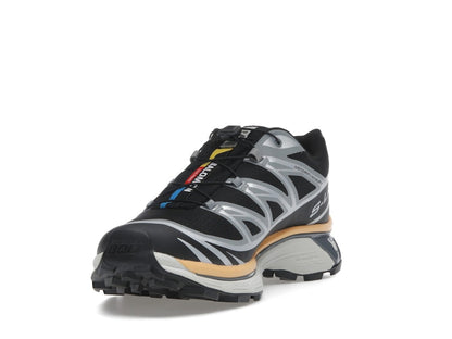 Salomon XT-6 Black Footwear Silver Warm Apricot