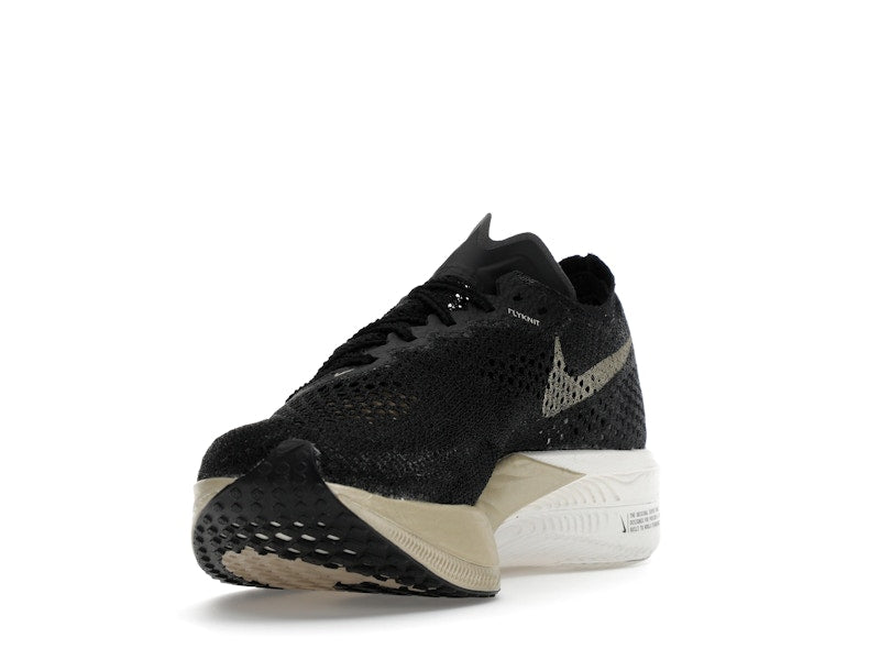 Nike ZoomX Vaporfly 3 Black Metallic Gold Grain (Women's)