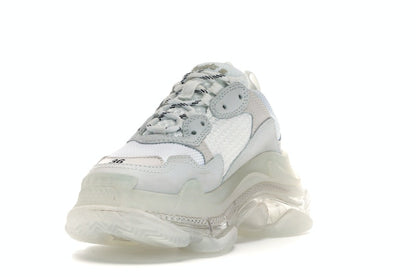 Balenciaga Triple S White Clear Sole (Women's)