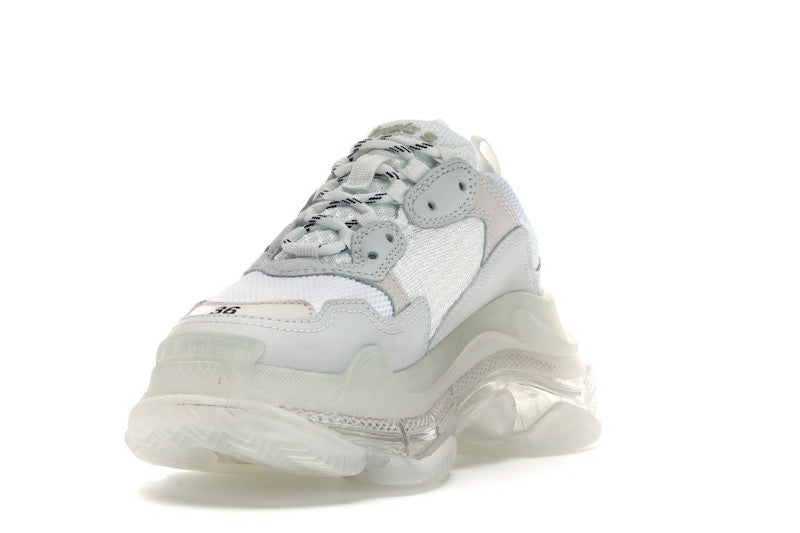 Balenciaga Triple S White Clear Sole (Women's)