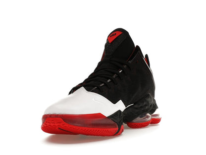 Nike LeBron 19 Low Black White University Red