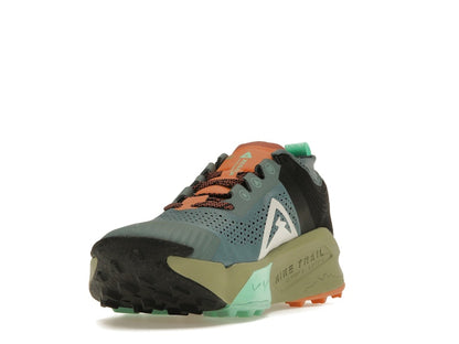 Nike ZoomX Zegama Trail Light Slate Grey Glow Green Bone Black
