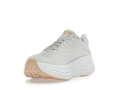 Hoka One One Bondi 8 White Cantaloupe (Women's)