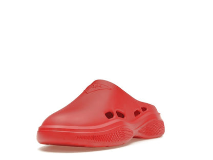 Prada Foam Rubber Mule Red