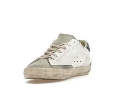 Golden Goose Super-Star White Dark Grey Glitter (Women's)