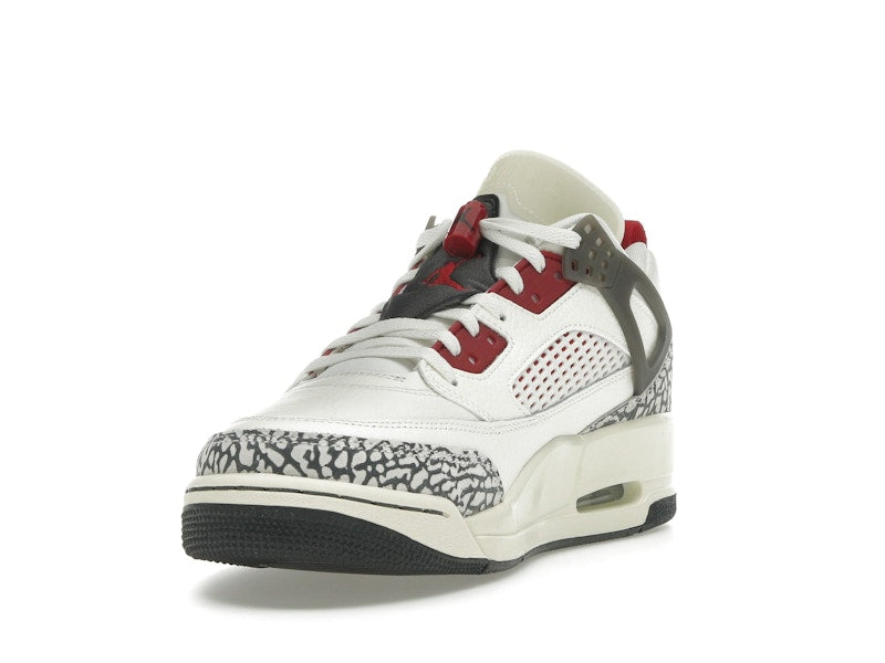 Jordan Spizike Low Sail Anthracite Coconut Milk Varsity Red