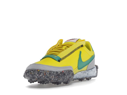 Nike Waffle Racer Crater Yellow Strike Roma Green (Women's)