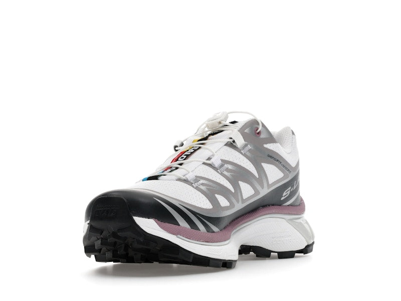 Salomon XT-6 White Black Dusky Orchid