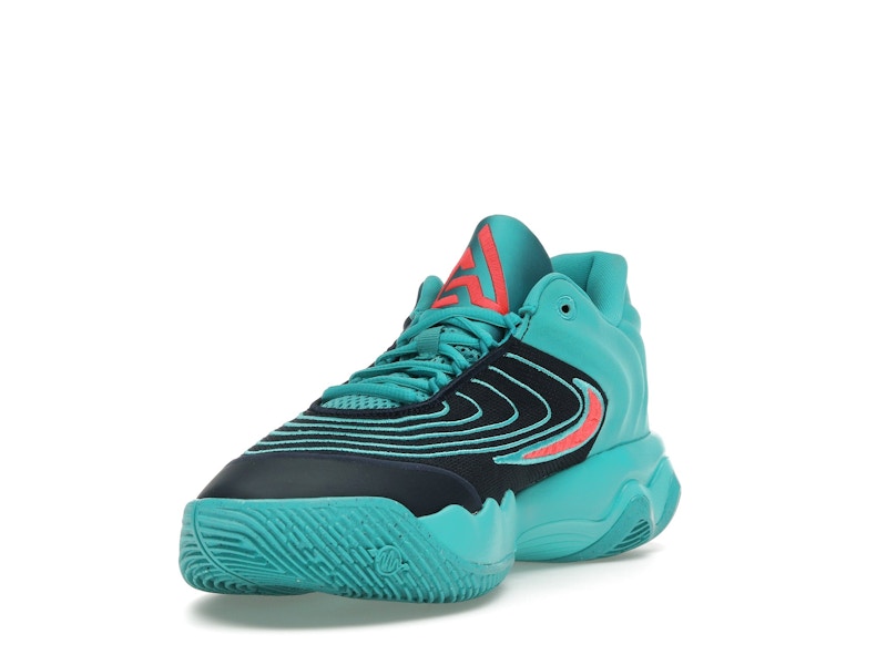 Nike Giannis Immortality 4 Dusty Cactus Obsidian Bright Crimson