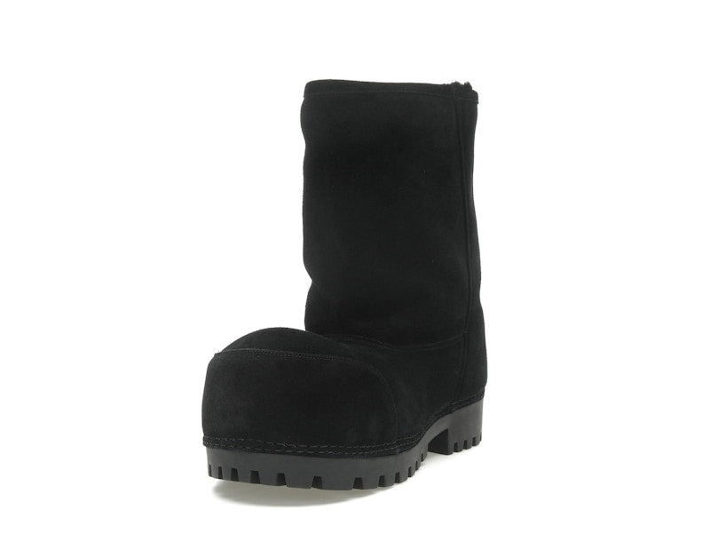 Balenciaga Alaska Low Boot Black Suede
