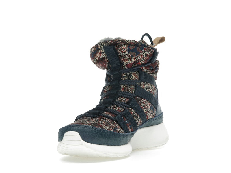 Nike Roshe Run Hi Sneakerboot QS Liberty of London Armory Navy (Women's)