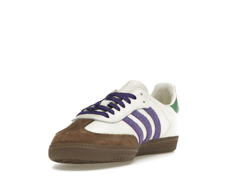 adidas Samba OG Off White Core Purple Green Brown (Women's)