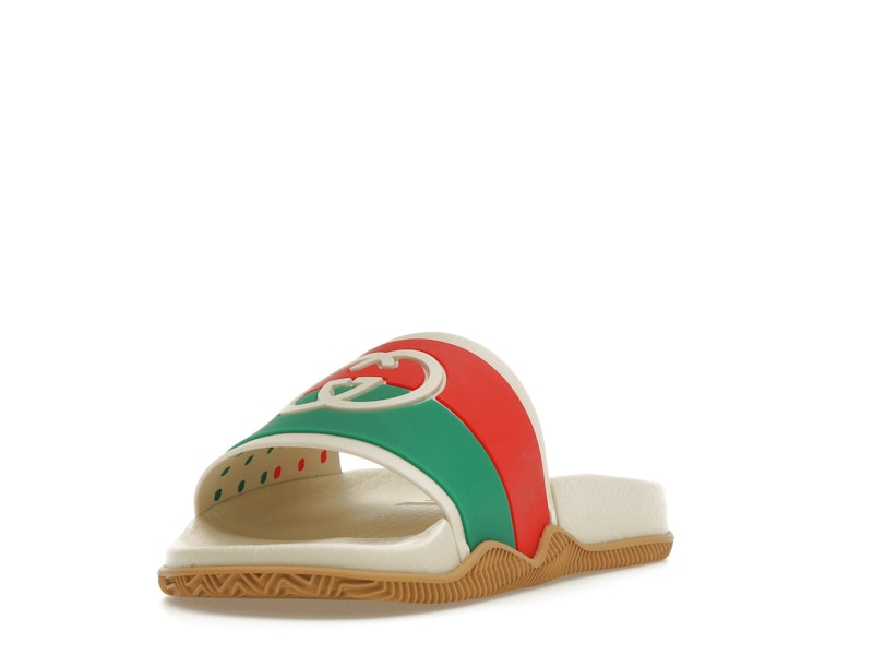 Gucci Slides Interlocking G Orange (Women's)