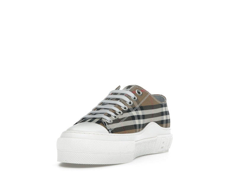 Burberry Low Top House Check Sneaker Taupe Brown (Women's)