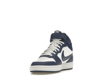 Nike Court Borough Mid 2 White Blue Void (GS)