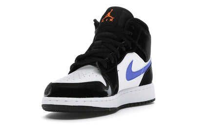 Jordan 1 Mid Black Racer Blue White (GS)