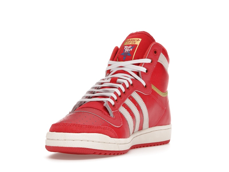 adidas Top Ten Hi Glory Red