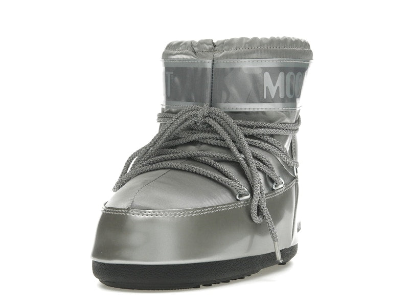 Moon Boot Icon Low Boot Glance Silver
