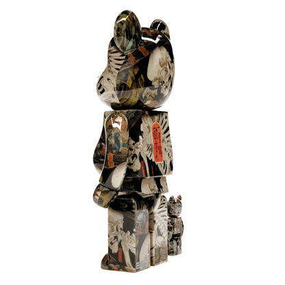 Bearbrick Utagawa Kuniyoshi (The Haunted Old Palace at Soma) 100% & 400% Set