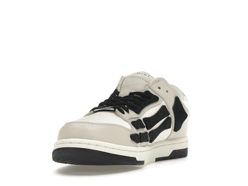 AMIRI Skel Top Low White Light Grey Black