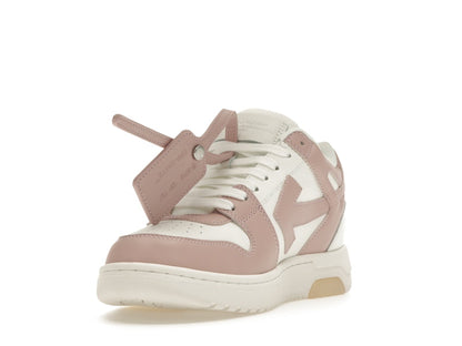 OFF-WHITE Out Of Office "OOO" Low Tops White Pink (Women's)
