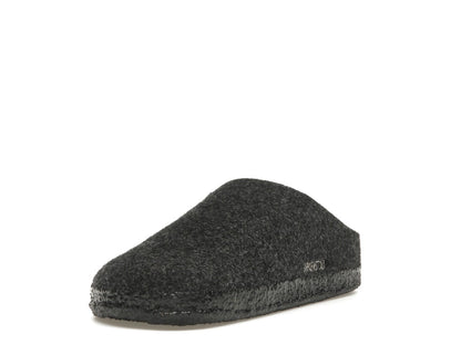 Birkenstock Zermatt Shearling Clog Wool Felt Anthracite