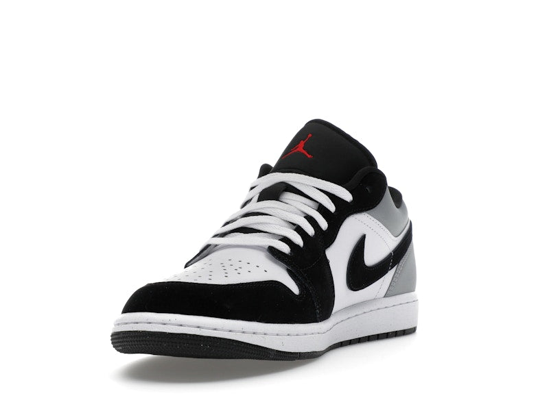 Jordan 1 Low SE White Fire Red Black Matte Silver
