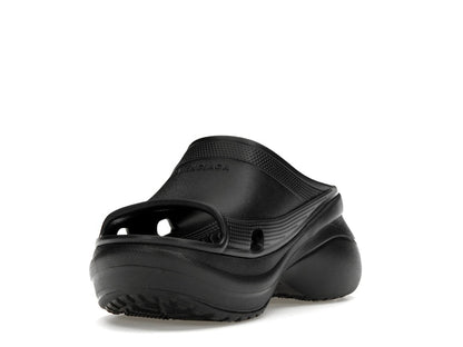 Balenciaga x Crocs Pool Slide Sandals Black (Women's)