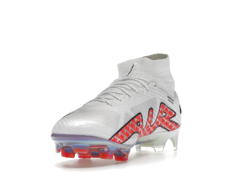 Nike Zoom Mercurial Superfly 9 Elite FG White Bright Crimson