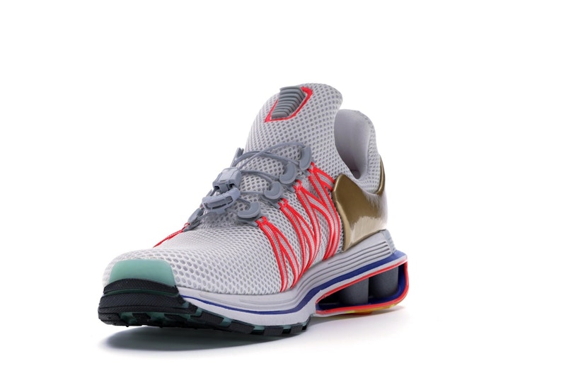 Nike Shox Gravity Vast Grey Metallic Gold