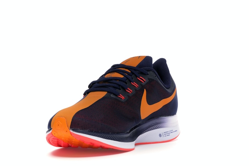 Nike Zoom Pegasus 35 Turbo Blackened Blue Orange Peel (Women's)