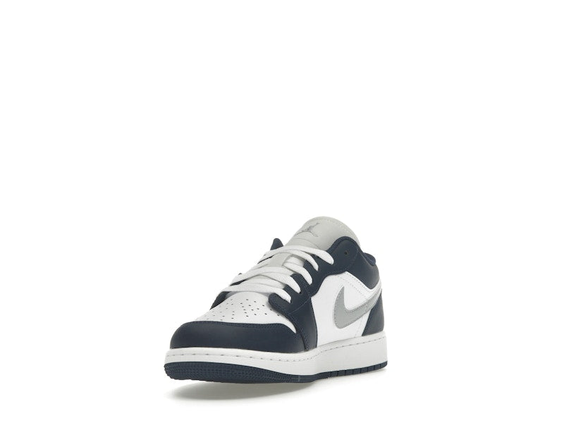 Jordan 1 Low Midnight Navy Wolf Grey (GS)
