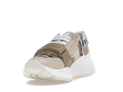 Burberry Ramsey Vintage Check Sneaker Beige Taupe Brown (Women's)