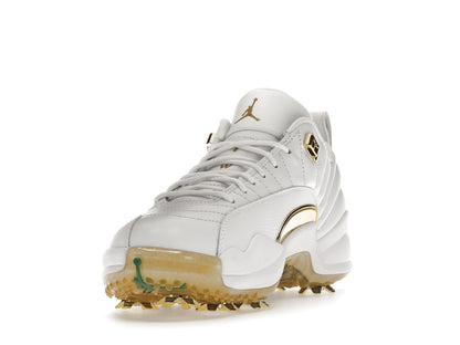 Jordan 12 Golf Metallic Gold