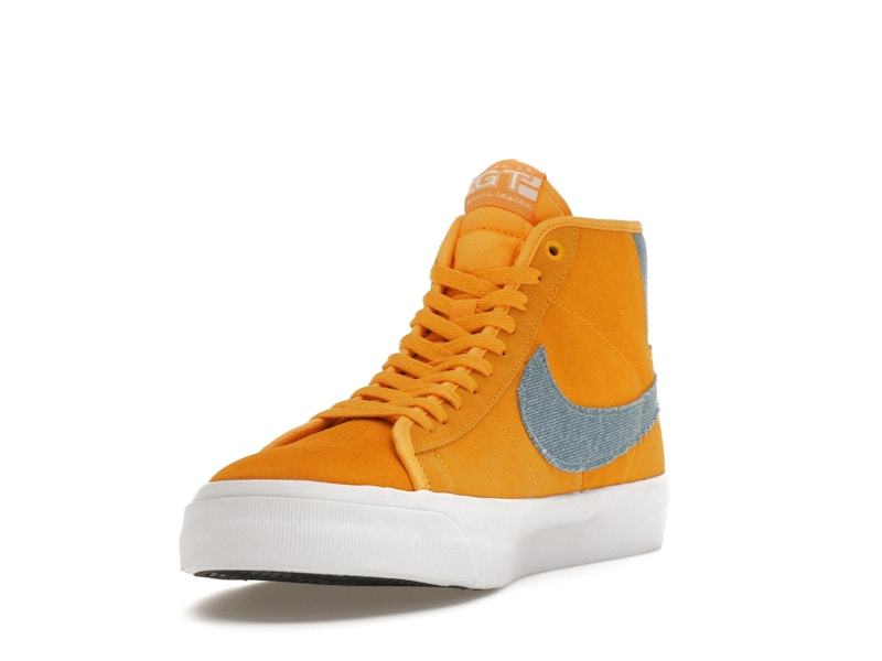 Nike SB Zoom Blazer Mid Pro GT Grant Taylor University Gold Denim