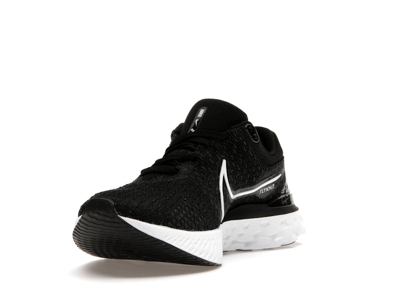 Nike React Infinity Run Flyknit 3 Black White