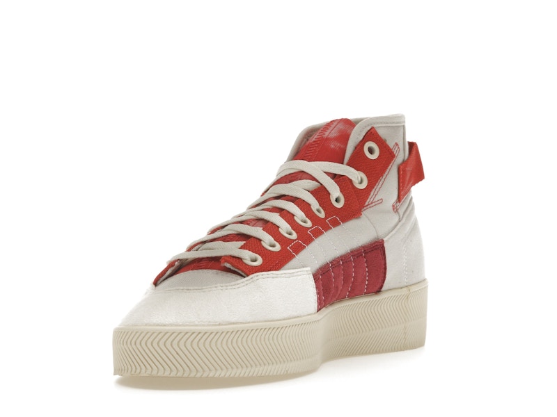 adidas Nizza Hi Parley Chalk White Red
