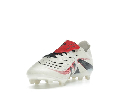 adidas Predator League Fold-Over Tongue FG/MG Off White Core Black Pure Ruby