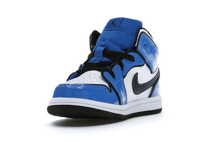 Jordan 1 Mid Signal Blue (TD)