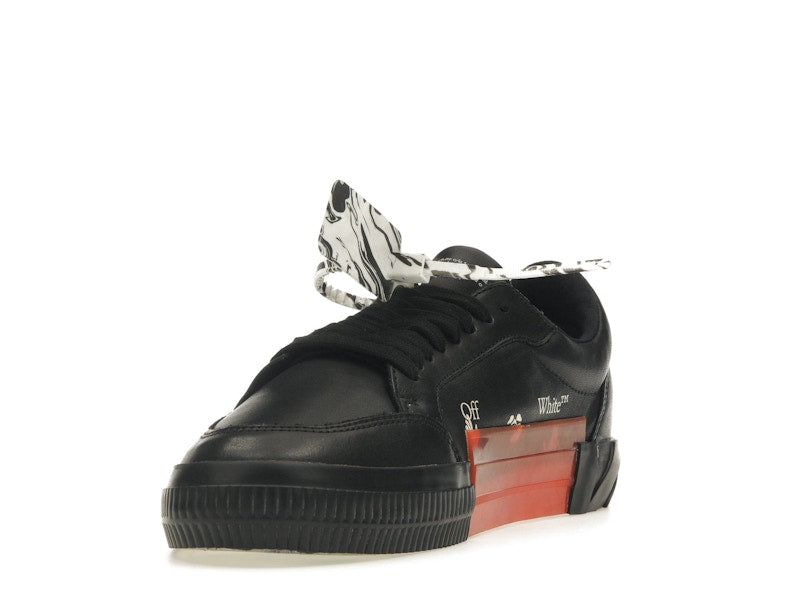 OFF-WHITE Vulc Low Black/Blue Leather SS21